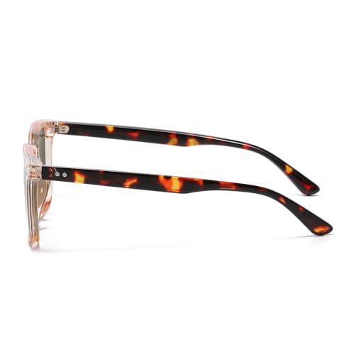 Image of Polarized Square Sunglasses for Men Ultralight Classic Retro Square Driving Shades UV400 Protection Sun Glasses