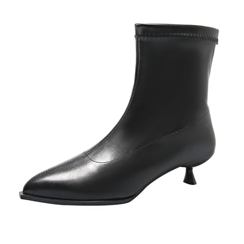 Bottines femme en cuir souple noir parfaites pour vos marches urbaines quotidiennes en taille 41