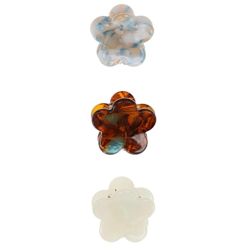 L. Erickson Pinzas Mini Flower 3-Pack Multicolor miniatura 1