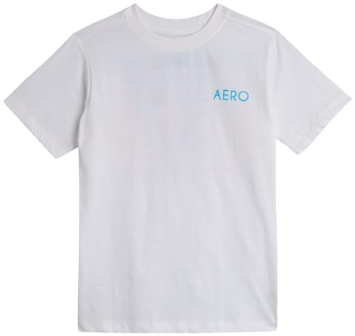 AEROPOSTALE Boys' T-Shirt - Kids Classic Crewneck Shirt with Vibrant Back Graphics - Short Sleeve Graphic Tee for Boys (4-16)