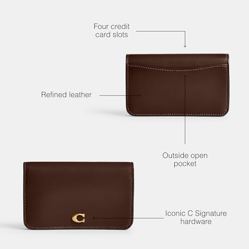 Coach Slim Card Case, Maple3