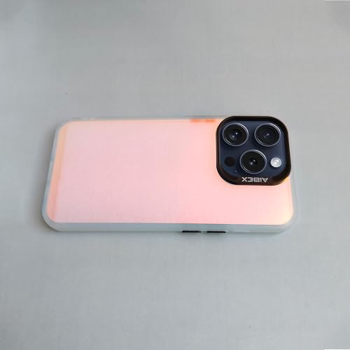 Image of AIBEX Glaze Series Compatilble with for Apple iPhone 14 Pro Slim Full-Body Stylish Protective Polycarbonate Case with Built-in Screen Protector for iPhone 14 Pro White