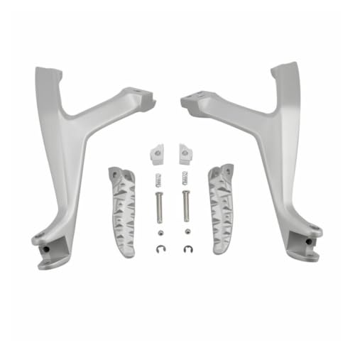 Support de repose-pieds Ducati Panigale V2 argenté en alliage robuste