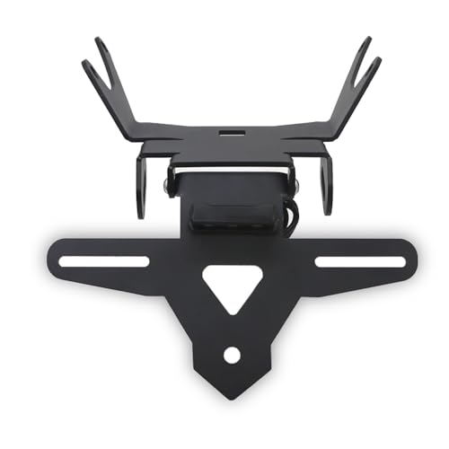 for CBR 650R CBR650R cbr650r 2026 2025 2024 2023-2021 New Accessories License Plate Holder Mudguard Removal Rear Regulator Bracket with LED Rear Finisher License Plate Frames by HZLXNXQ - Image 2
