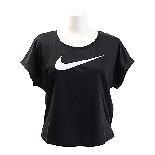 ナイキ ウィメンズ スウッシュ S/S ラントップ CI9494 010 Sサイズ