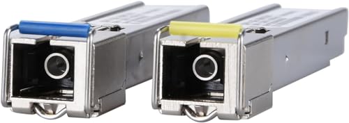 Image of SFP Network Transceiver Module, 1.25 Gigabit Single Mode, LX SM 1310nm 1550nm 20km, Single Fiber Interface for Router, Network Card, Switch, Firewall etc