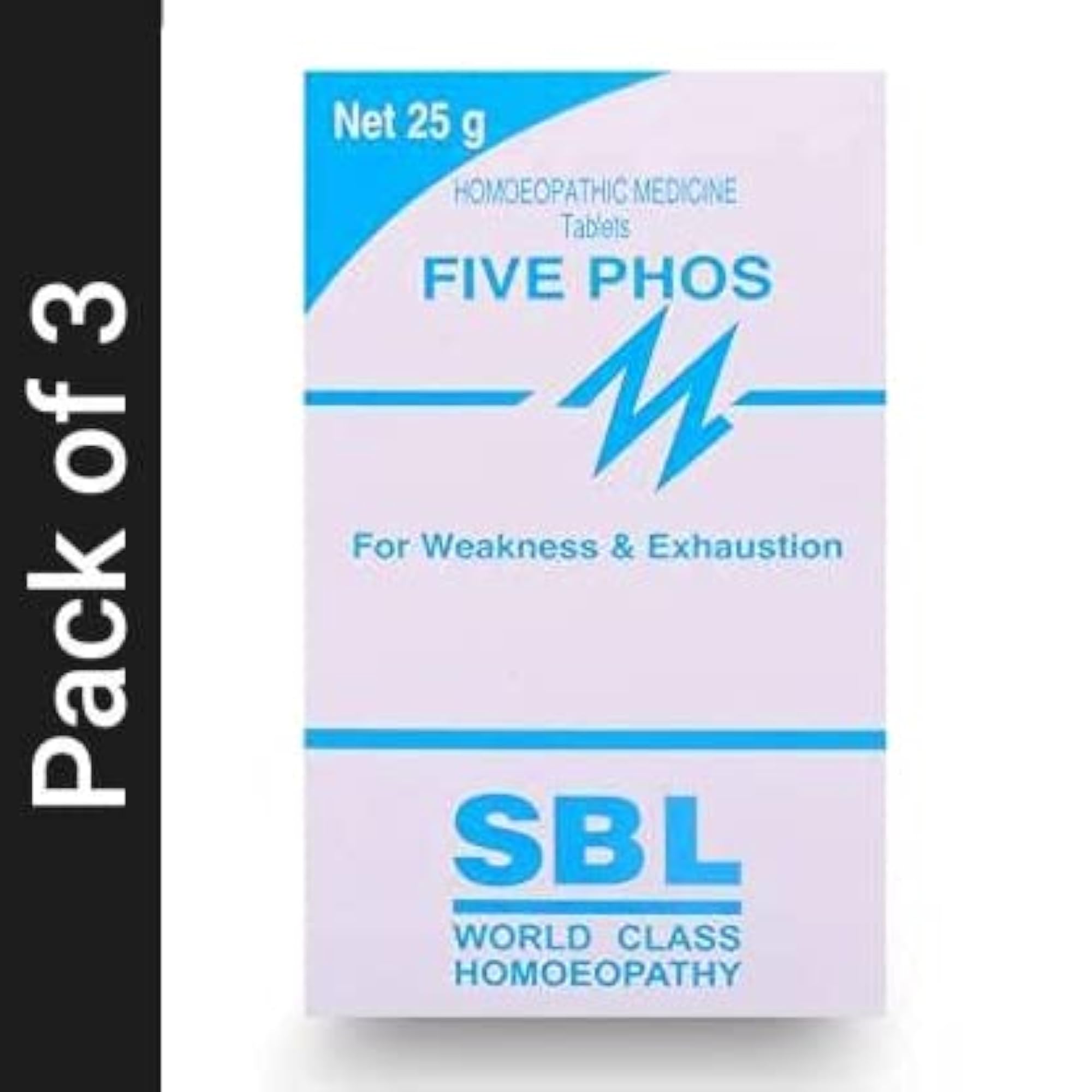 SBL Five Phos Tablet Homeopathic Remedy Pack of 3