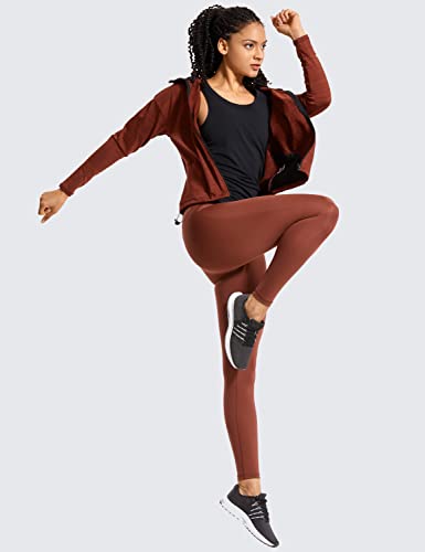 CRZ YOGA Women's Pima Cotton Workout Tank Tops Tie Back Sleeveless Shirts Yoga Athletic Open Back Sport Gym Tops