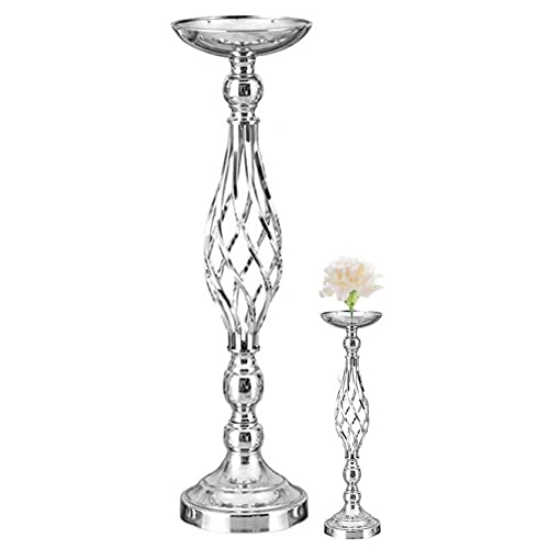 Vases en argent, supports de fleurs en métal et centres table - 2