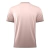 Men's Soccer Jersey Waffle Texture Short Sleeve Comfortable for Casual Sports Wear Athletic Fit for Men, Rose Gold Gradient, 5XL #3