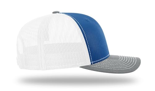 Image of Richardson 112 Trucker Hat - Premium Blank Baseball Cap, Adjustable Snapback Hat - Structured Six Panel Richardson Blank Hats