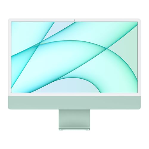 2021 Apple iMac with Apple M1 chip with 8‑core CPU and 8‑core GPU(24-inch,...
