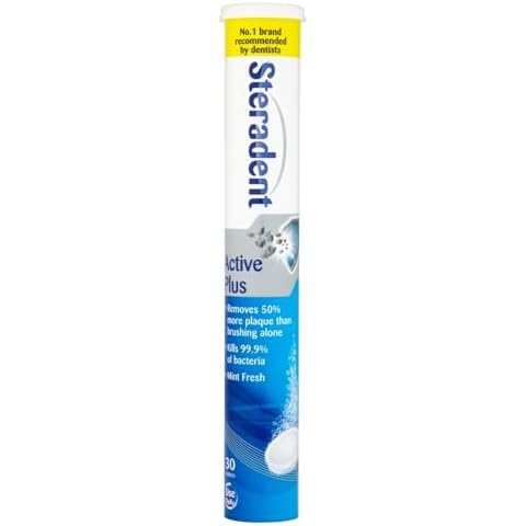 Steradent Active Plus Mint Denture Tablets Cover