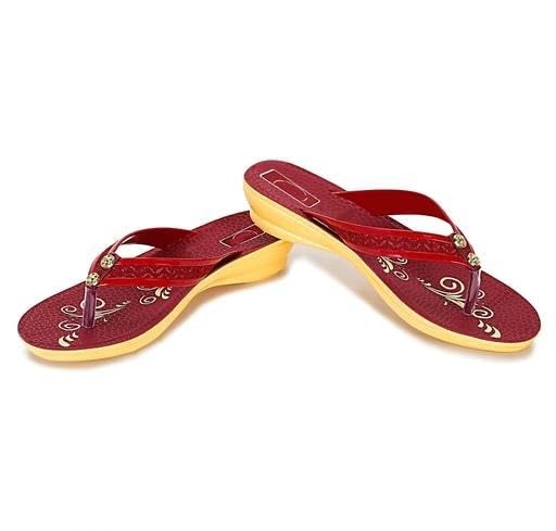 Printed Flats for Women with Lightweight Base and Quick Filp flop Design for Smooth Movement-image-38