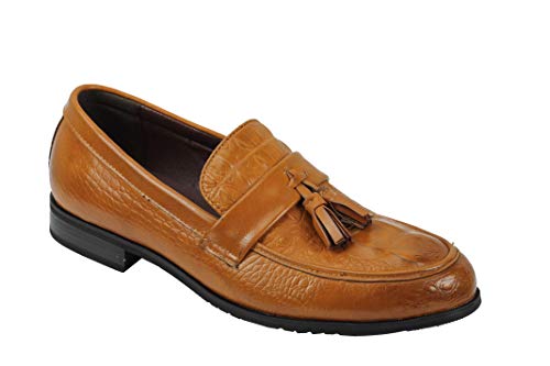 XPOSED London - Mocasines para Hombre, Color Marrón, Talla 41 EU