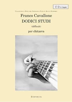 Dodici studi per chitarra. Con CD-ROM