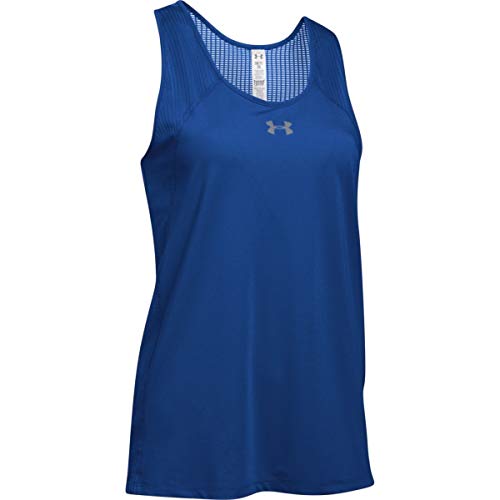 Under Armour Womens Game Time Tank 1300276 - Royal - L