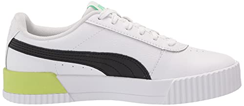 Image of Puma Carina 2.0 Synthetic Leather Lace Up Women's Sneakers