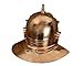 Roman Gallic 'I' Acquinicum Helmet – Authentic Bronze Trim Ancient Roman Armor – Reenactment & Display.