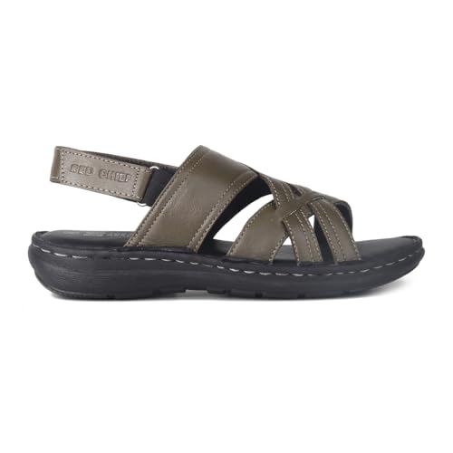 Image of Red Chief Leather Casual Sandals for Men