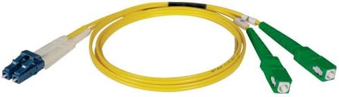 tripp lite n366-01m-ap 3ft duplex fiber smf lc/sc/apc 8.3/125 patch cord