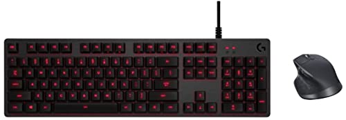 Image of Logitech G413 Mechanical Gaming Keyboard, Backlit Keys, Romer-G Tactile Key & Logitech MX Master 2S Wireless Mouse, Multi-Device, Bluetooth or 2.4GHz Wireless with USB Unifying Receiver, 4000 DPI