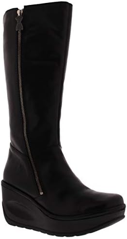 Fly London Women's High Boots, Black, 7 | Image 3