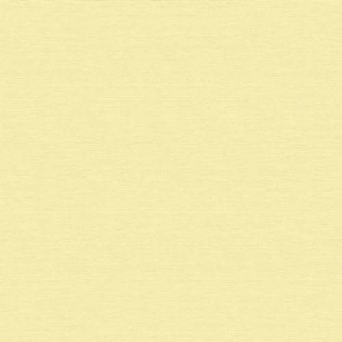 Papier peint intissé jaune Profhome pour masquer les défauts du mur
