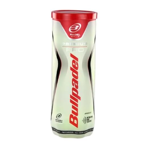 Bullpadel Bull Padel Premium Pro - Bote De 3 Pelotas De Pádel