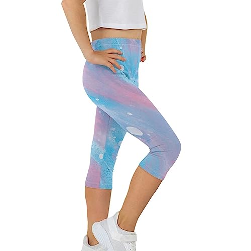 Tigths Trousers for Kids Girls Capri Pants Workout Running Yoga Leggings Casual Fashion Dance Leggings2