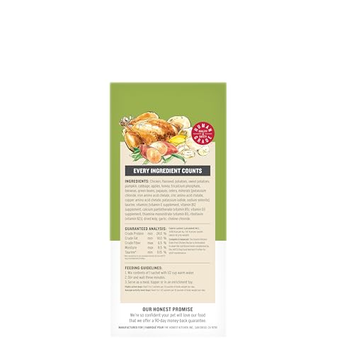 Image of The Honest Kitchen Human Grade Wholemade Dehydrated Grain Free Chicken Dog Food, 1.5 oz x10
