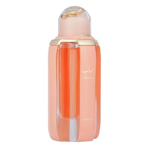 Nusuk Mahab Perfume for Men & Women - Long Lasting Extrait De Parfum Red Fruits & Musk Notes Luxury Oriental Fragrance Gift 100ml