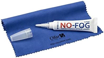 Super NO FOG - Gel per occhiali, 10 g, con panno in microfibra, 18 x 15 cm  : Amazon.it: Auto e Moto