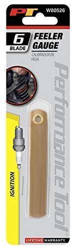 Performance Tool W80526 6 Blade Non Magnetic Feeler Gauge