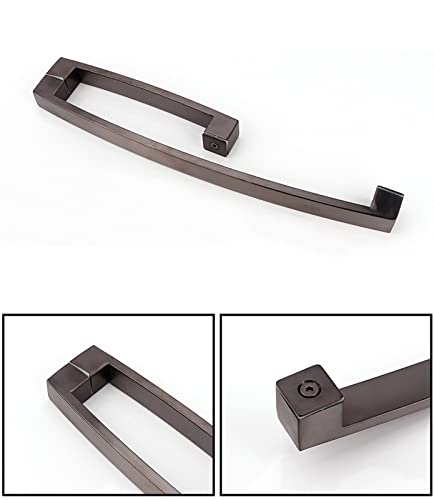 Poignée de porte pour salle de bain vitrée et douche moderne - 3