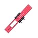 160mm Woodworking Ruler, Aluminum Alloy Scriber Precise Track Marking Ruler Measuring Tool with Slide Stop for Carpenter