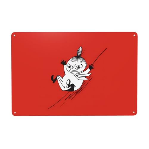 ムーミン ブリキ 看板 アートパネル リビング 玄関 装飾鉄絵 鉄絵画 インテリア 壁掛け 額入り 壁紙用 絵画 アートポスター 部屋飾り アートデリ ポスター パネル 20×30cm