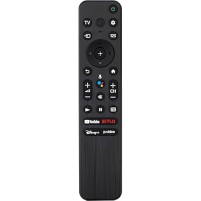 Voice Remote Replacement for Sony Smart TVs, Compatible with Sony Bravia TVs 4K UHD LED LCD HD Smart TVs