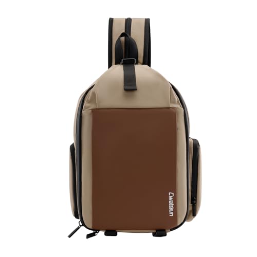 Mochilas de cámara HUIOP D107 impermeable con compartimento para tableta 10.9 y bolsillo lateral 2