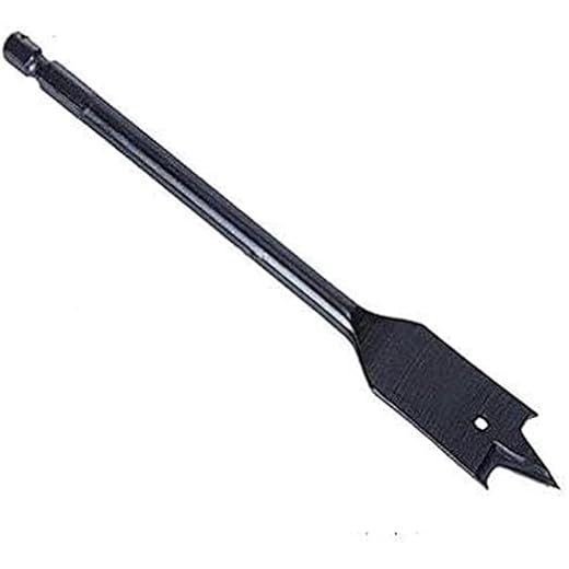 Carbon Steel Spade Drill Bit 12mm Expert Flat Woodworking Tool
