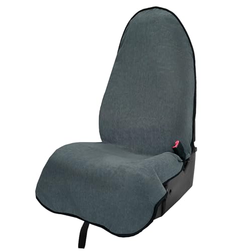 Image of Waterproof Car Seats Cushions with Non Slip Back - Universal Gray Seats Liner Fit for Cars Truck SUV Seat - Portable Carseat Protectors Great for Workouts Swimming Running Boxing Yoga