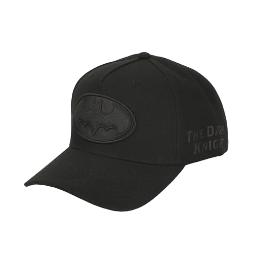 Bioworld Batman Baseball Snapback Cap with Logo - Official Licensed DC Comics Merch