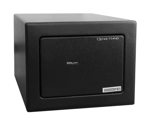 Genie Hand | Caja fuerte mecánica de deposito con llave de alta seguridad - Cerradura de doble mapa asimetrica