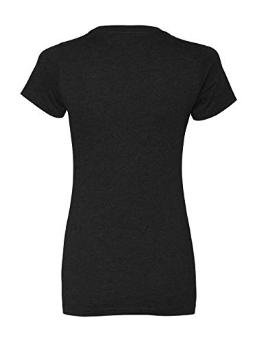 Next Level Womens/Ladies Cvc T-Shirt (Xxl) (Black) #TOP2