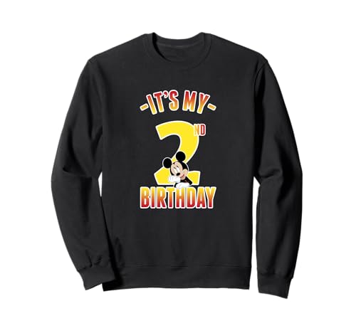 Sweat Mickey Mouse 2 ans Disney avec imprimé dégradé coloré pour enfant