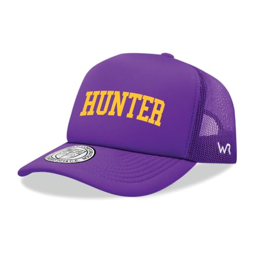 Gorra estampada W Republic Hunter College Hawks morada miniatura 1