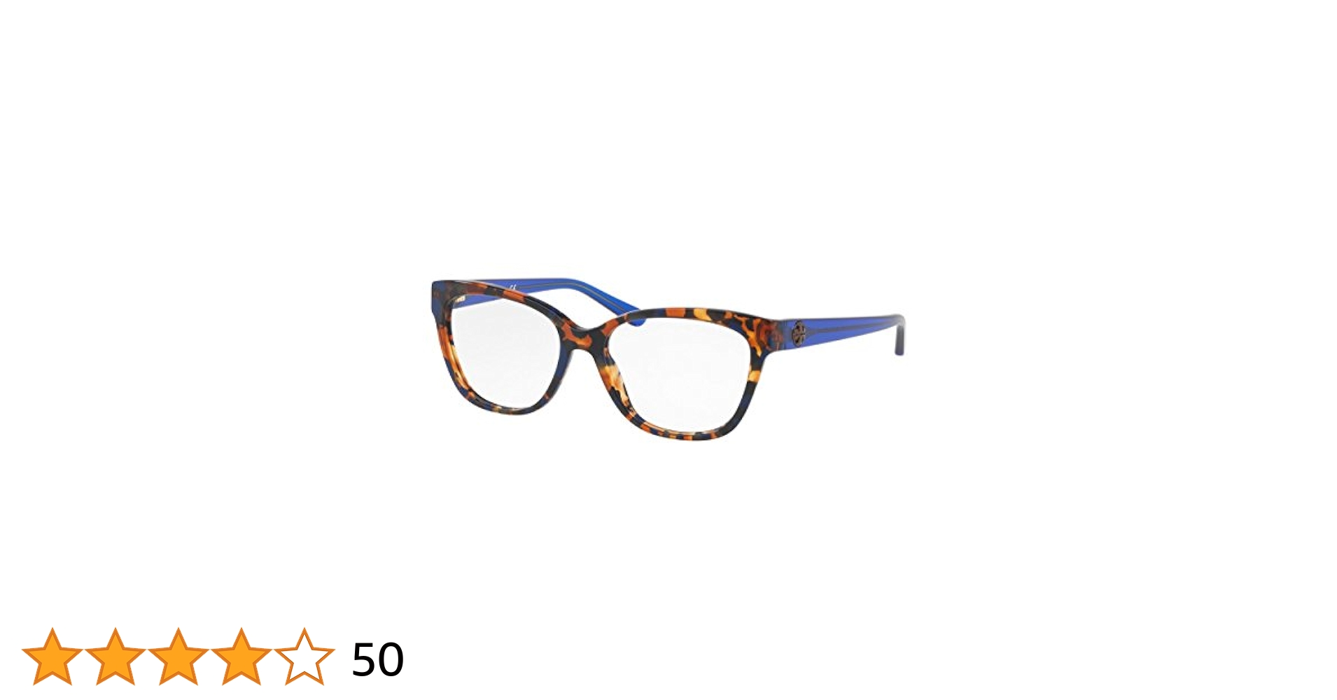 Tory Burch TY2079 Eyeglass Frames 1683-51 - Blue Flake Tort