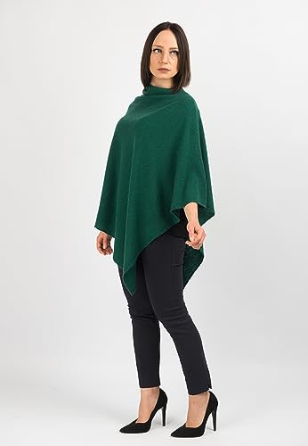 DALLE PIANE CASHMERE - Poncho 100% cashmere - Made...