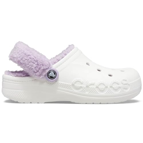 Crocs Unisex Adult Baya Lined Fuzz Strap Clogs2