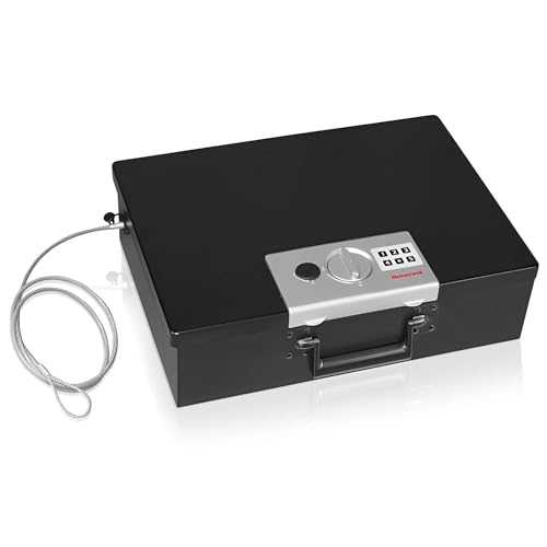 Honeywell 6110 Large Fire Resistant Digital Steel Security Box 13.9 litres